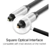 CablesUgreen Toslink - cable óptico digital - adaptador de audio 1m - 1,5m - 2m - 3m