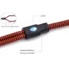 HiFi audio cable - 2 RCA to 2 RCA - braided cable OFC - 1m - 2m - 3m - 5m - 8m - 10m - 12m - 15m