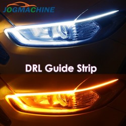 Tiras de LEDLuces de giro de coche DRL - tira LED flexible - impermeable 2 piezas