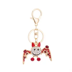 Kristall leende fladdermus - keyring