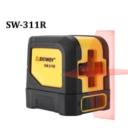 Sndway - selbstfahrender Laser - grün & roter Strahl - 2 Querlinien - rotierendes Messwerkzeug