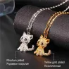 Crystal Kitten - collana elegante