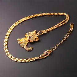 Crystal Kitten - collana elegante