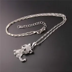 Crystal Kitten - collana elegante