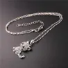 Crystal kitten - elegant necklace