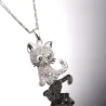 Crystal Kitten - collana elegante