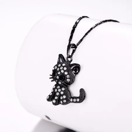 Crystal Kitten - collana elegante