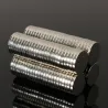 N52 neodymium magnet - liten rund skiva 8mm x 1mm 50 bitar