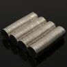 N52Imán de neodimio N52 - pequeño disco redondo 8mm x 1mm 50 piezas
