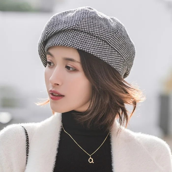 Elegantti wool beret - hattu
