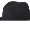 Fashionable bomull hatt med ett dekorativt bälte