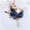 llaveroBailar bailarina de cristal - llavero