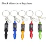 Keychain with shock absorber