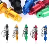 Keychain with shock absorber