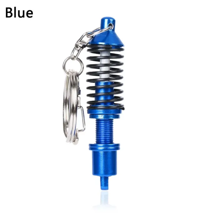 Keychain with shock absorber