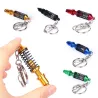 Keychain with shock absorber