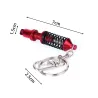 Keychain with shock absorber