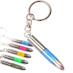 Anti-static metal keychain - built-in LED