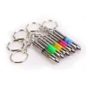 Antistatisk metall keychain - inbyggd LED