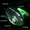 Mouse8D 3200DPI - Ajustable - ratón de juego óptico cable - LED - USB