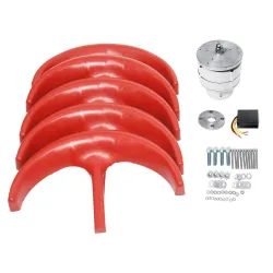 5000W AC 12V-24V - wind turbine generator - lantern - 5 blades motor - vertical axi - kit