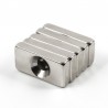 N35 Neodym-Magnetblock mit 4 mm Loch 20 * 10 * 4 mm 10 Stück