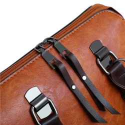 Elegante borsa in pelle - set 4 pezzi