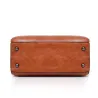 Elegant läder handväska - 4 stycken set