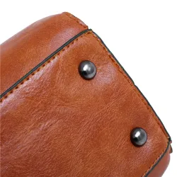 Elegante borsa in pelle - set 4 pezzi