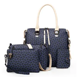 ConjuntosBolsa de cuero de moda - 4 piezas