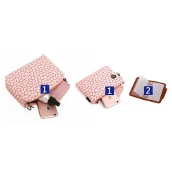 Borsa in pelle alla moda - set 4 pezzi
