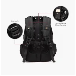 Monitoiminen vedenpitävä reppu - unisex