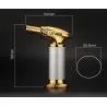 Turbo lättare pistol - vindtät