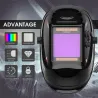 Selbstdunkelnder Solarschweißhelm - Maske - 4 Lichtbogensensor DIN 5 ~ 13