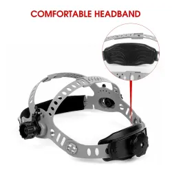 Selbstdunkelnder Solarschweißhelm - Maske - 4 Lichtbogensensor DIN 5 ~ 13