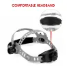 Selbstdunkelnder Solarschweißhelm - Maske - 4 Lichtbogensensor DIN 5 ~ 13