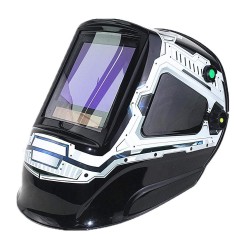 CascosCasco de soldadura de oscurecimiento automático - máscara - 3 ventanas de vista - DIN 4-13 - 5 sensores CE