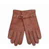 Gants hiver chauds en cuir véritable