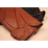 Gants hiver chauds en cuir véritable