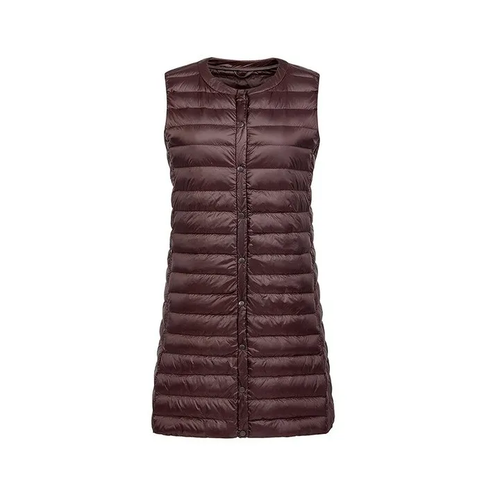ChaquetasCaída - invierno ultraligero chaleco largo