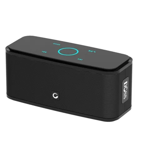 DOSS SoundBox - 2*6W - haut-parleur Bluetooth - contrôle tactile - son stéréo - basse - microphone intégré
