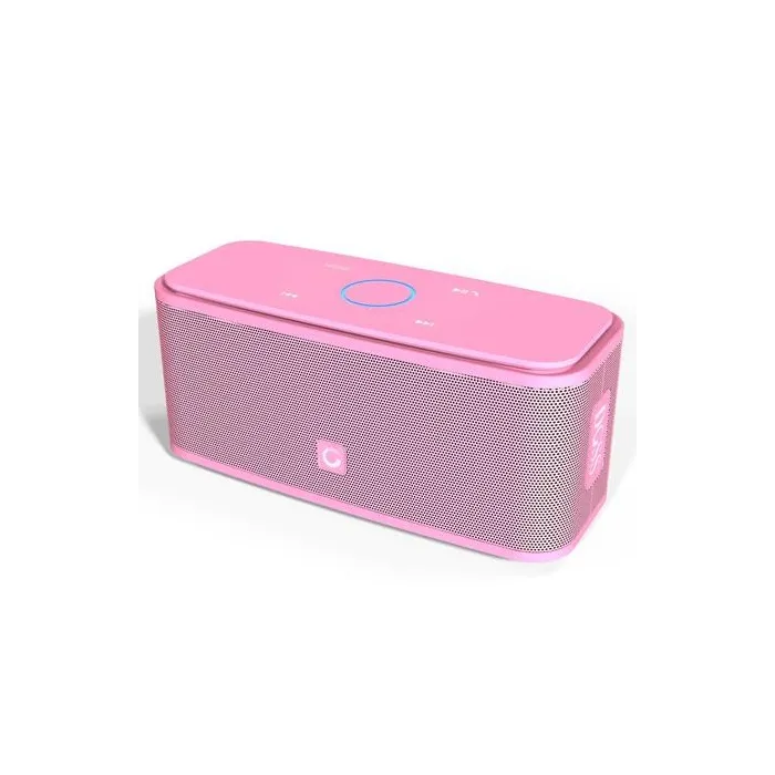 DOSS SoundBox - 2 * 6W - Bluetooth-luidspreker - aanraakbediening - draadloos - stereogeluid - bas - ingebouwde microfoonBlue...