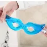 Gel gel ghiaccio occhio-maschera - raffreddamento - riduzione cerchi scuri - sollievo dalla fatica - terapia fredda e calda