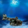 Mini resin airplane - aquarium & fish tank decoration