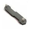 Keysholder - aluminiumklipp - organisatör - keychain - keywallet