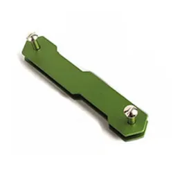 Keysholder - aluminiumklipp - organisatör - keychain - keywallet
