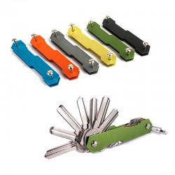 Portachiavi - clip in alluminio - portachiavi - keywallet
