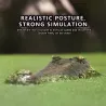 Lentäjä V005 2.4G - sähköinen RC-vene krokotiilipäällä - RTR-lelu