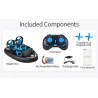 JJRC H36F Terzetto 1/20 2.4G - 3 in 1 - RC lentävä drone - maan ajovene - RTR malli