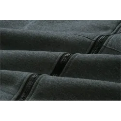 ChaquetasChaqueta casual oversize - sudadera con capucha larga con cremallera - más tamaño